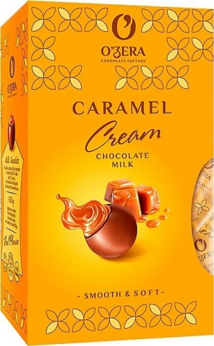 Набор конфет O`Zera шоколадные конфеты Caramel Cream 200г