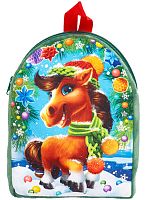 №583у Упаковка Рюкзак велюровый Помпончик 1200г