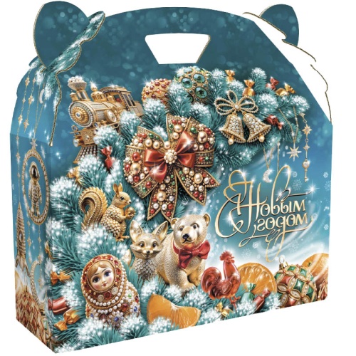 №029у Упаковка Богатство (плотный картон) 1500г