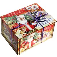 №613у Упаковка Мороз Красный нос (дерево) 800г
