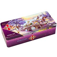 №495ч Чай Hilltop Шкатулка Новогодний пейзаж 150г (3 вида*50г)