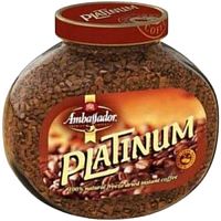 №72ч Кофе Ambassador Platinum крист.190г (стекло)