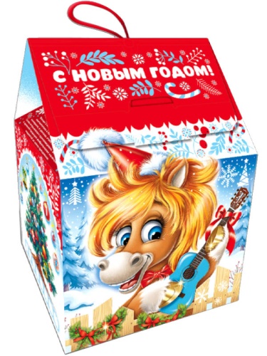 №755у Упаковка Домик Романс (картон) 500г