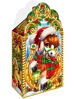 №764у Упаковка Волшебная подкова (плотный картон) 1000г