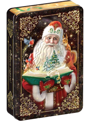 №719у Упаковка Книга желаний (жесть с конгревом) 700г