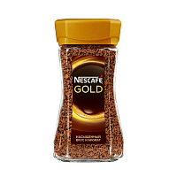 №112ч Кофе Nescafe Gold 190г (стекло)