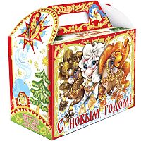 №752у Упаковка Чемодан Кудряшки (плотный картон) 1400г