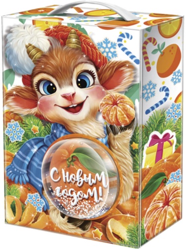 №271у Упаковка Мандаринка (плотный картон) 1400г №271у Упаковка Мандаринка (плотный картон) 1400г