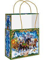 №186 Пенал Карета (плотный картон) 1700г