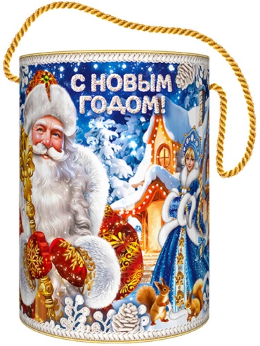 №844у Упаковка Туба-копилка Ажурная 600г №844у Упаковка Туба-копилка Ажурная 600г