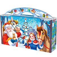 №097у Упаковка Зимняя прогулка (плотный картон) 2500г