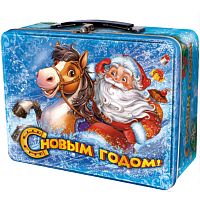 №261у Упаковка Вперёд, в Новый Год! (жесть с конгревом) 950г