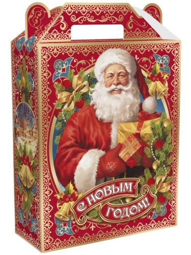 №062 Дед с подарками (картон) 700г