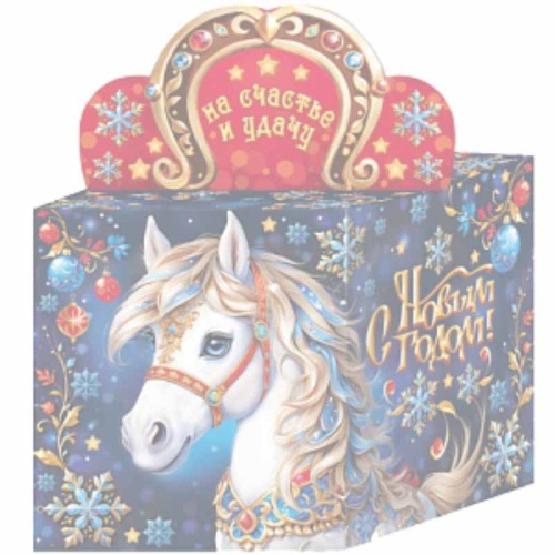 №156у Упаковка Кубик Приз (картон) 400г