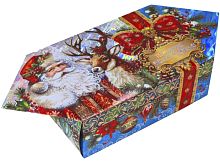 №390у Упаковка Конфетка Зимняя (картон премиум) 400г