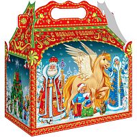 №767у Упаковка Ларец Былины (плотный картон) 1200г