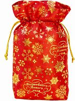 №548у Упаковка Мешок Бархат красный 1200г