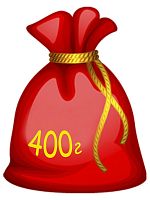 Наполнение подарка 400 грамм