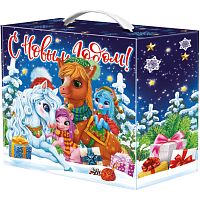 №147у Упаковка Посылка Семейка (плотный картон) 2000г