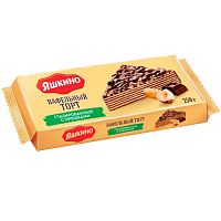 Торт вафельный Яшкино с орехом 250г