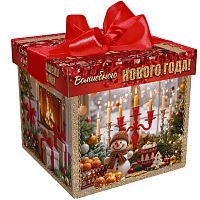 №344 Куб Свечи (картон премиум) 1000г