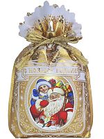 №563у Упаковка Мешок Скоро будем Золотой 1200г