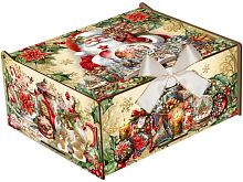 №608у Упаковка Шкатулка Винтаж (дерево) 1500г