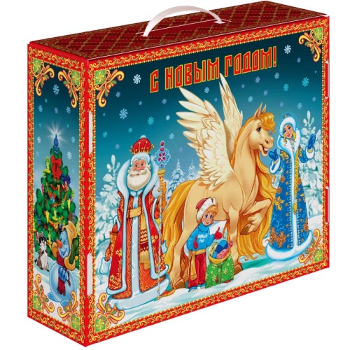 №779у Упаковка Чемодан Былины (плотный картон) 2300г