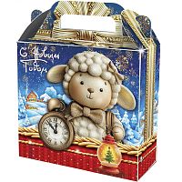 №043у Упаковка Овечка с часами (картон) 1000г