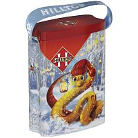 №431ч Чай Hilltop Мини-сумочка "Черный лист" Змейка с фонариком 30г