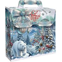 №316у Упаковка Портфель Белогорье (картон премиум) 1800г