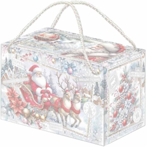 №684 Посылка Снежная (картон премиум) 900г