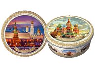 Печенье сдобное в сахарной обсыпке "Москва" 400г (ж/б)