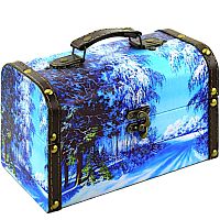 №508у Упаковка Сундук Лазурь (дерево) 1200г