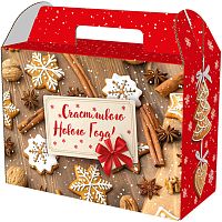№207у Упаковка Чемодан Пряности (плотный картон) 1500г