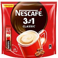 №375ч Напиток кофейный Nescafe 3 в 1 классик 14,5г*20 шт.