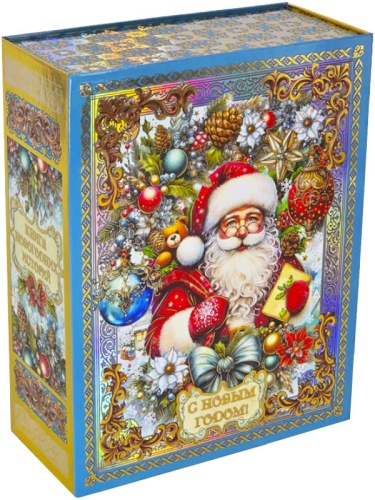 №348у Упаковка Суперкнига средняя (картон премиум) 1500г