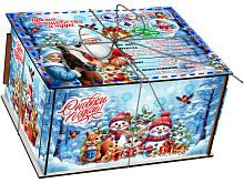 №612у Упаковка Посылка Сюрприз (дерево) 2000г