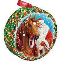 №228у Упаковка Новогодняя встреча (жесть с конгревом) 1200г