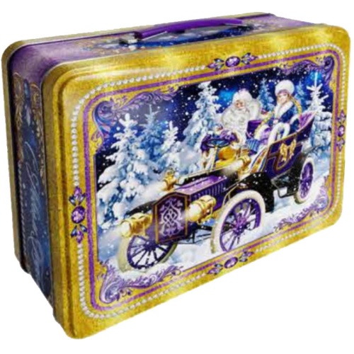 №772 Чемодан Экипаж (жесть с конгревом) 1500г