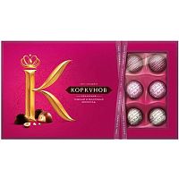 Набор конфет Коркунов Ассорти тёмный и молочный шоколад192г