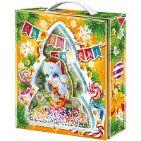 №129у Упаковка Ёлочка (плотный картон) 1100г