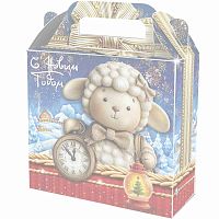 №043у Упаковка Овечка с часами (картон) 1000г