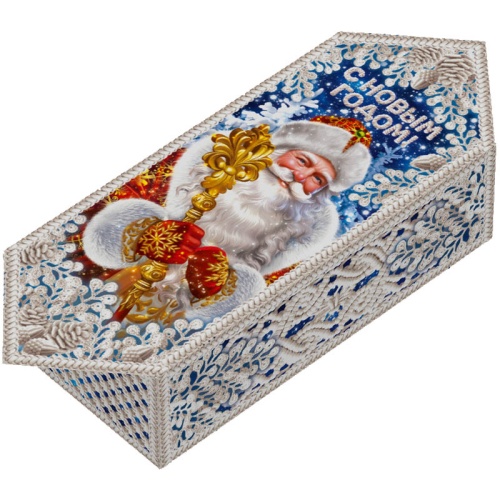 №058у Упаковка Конфета Ажурная (картон) 500г №058у Упаковка Конфета Ажурная (картон) 500г