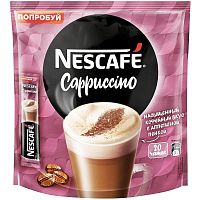 №376ч Напиток кофейный Nescafe Капучино 18г*20шт.