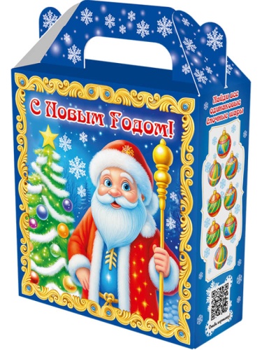 №015у Упаковка Мини-подарок (картон) с анимацией 350г
