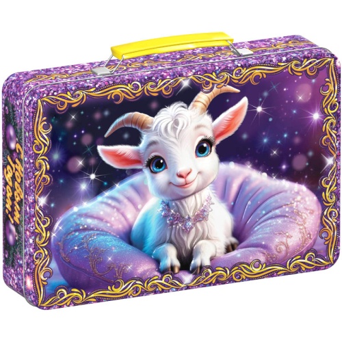 №706у Упаковка Фиолетта 3D (жесть с конгревом) 700г